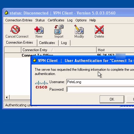 cisco client vpn linux distro