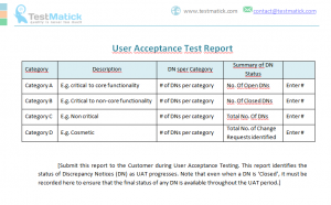 User Acceptance Test Report