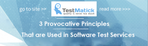 3 Provocative Principles That are Used in Software Test Services