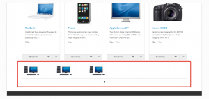 Functional bug - in the carousel on the main page only HP products are displayed