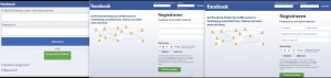 Форма входа на Facebook в версиях от 8 до 11 IE