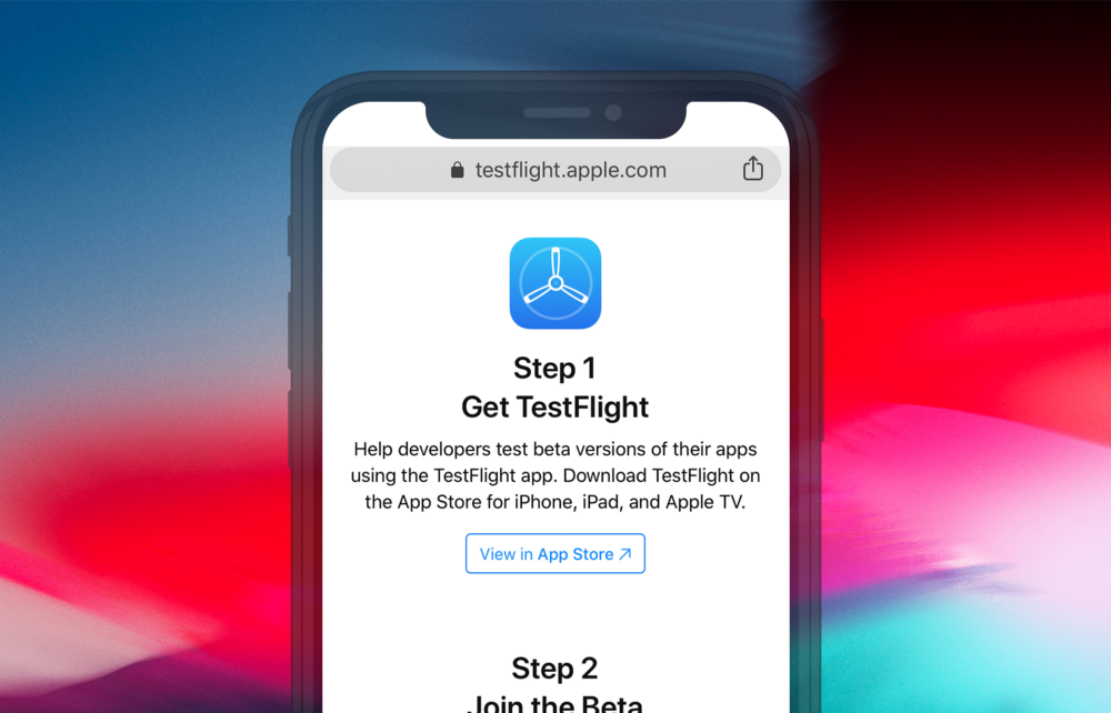Steps in working with TestFlight