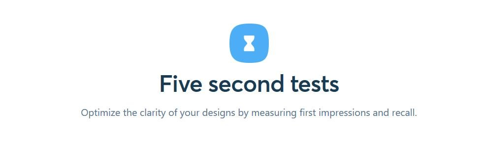 Логотип Five Second test