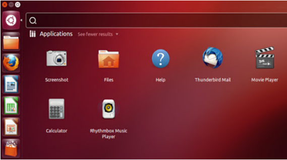 Ubuntu interface