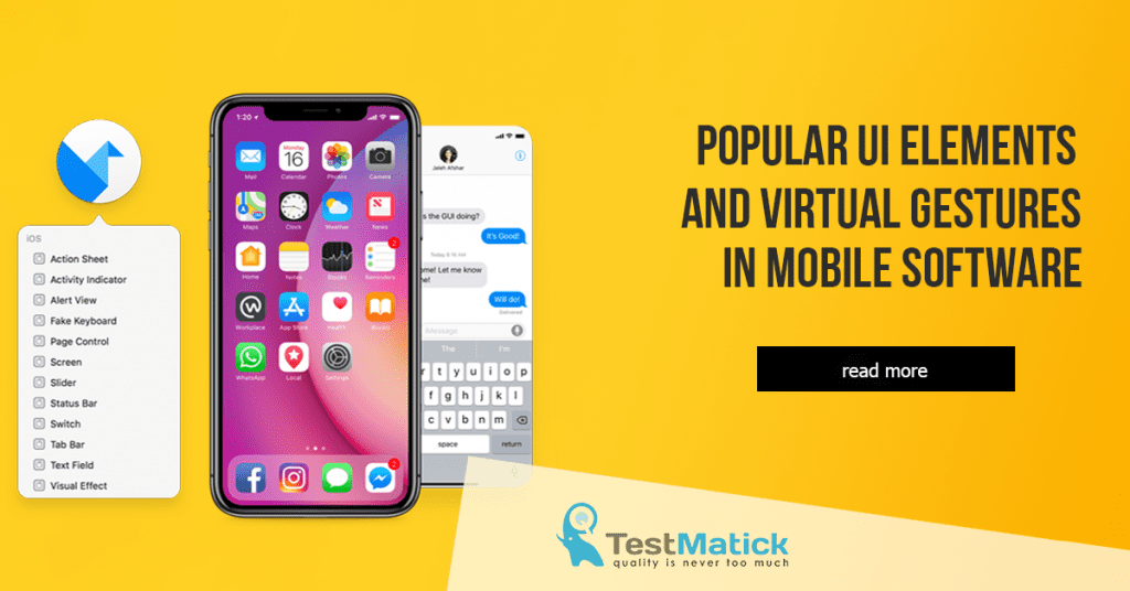 Popular UI Elements and Virtual Gestures in Mobile Software - TestMatick