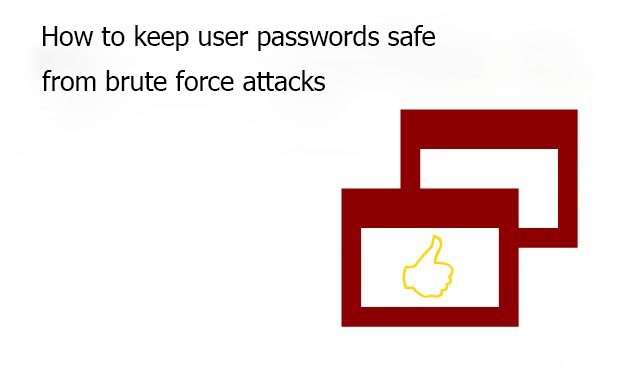 How to Keep User Passwords Safe From Brute Force Attacks