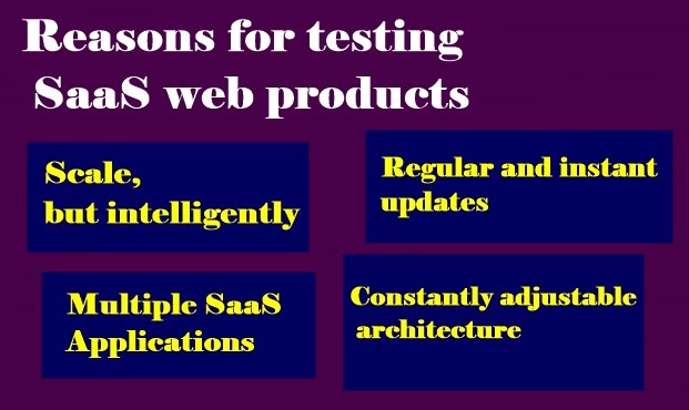 Reasons for Testing SaaS Web Products