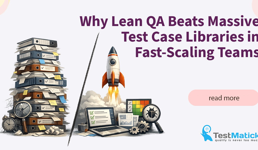 Чому Lean QA перемагає масивні бібліотеки тестових кейсів у командах, що швидко масштабуються